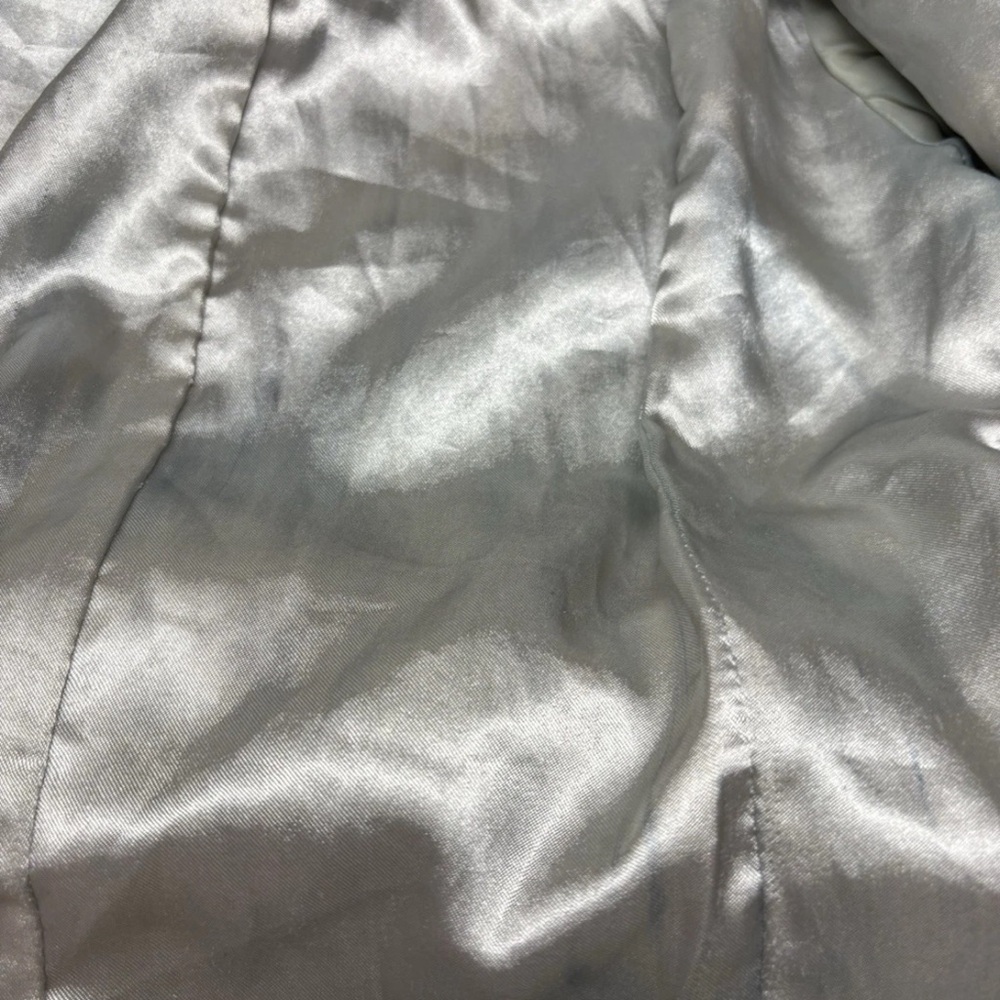 Wilsons Leather Black Trench Coat Y2K - Picture 11 of 12